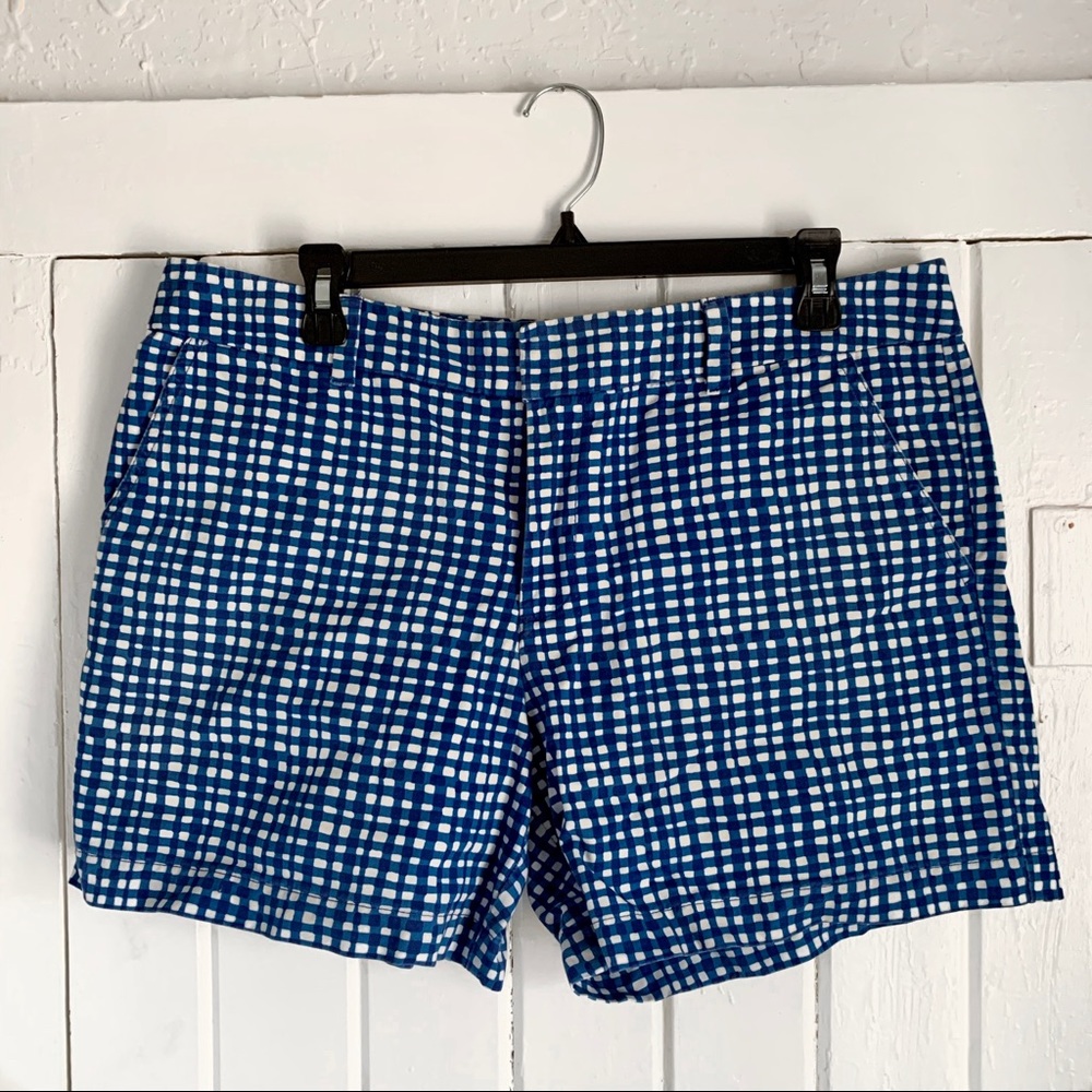 Tommy Hilfiger Tailored Gingham Print Shorts